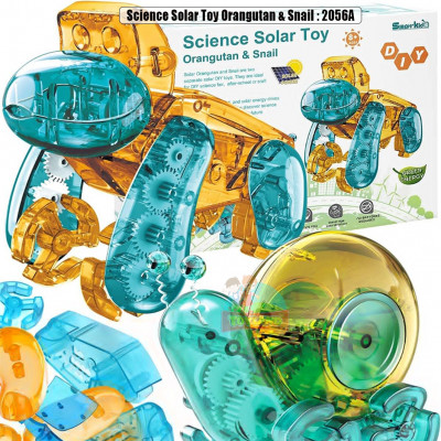 Science Solar Toy Orangutan & Snail : 2056A
